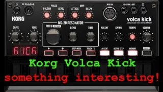 Volca Kick - Something interesting!