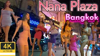 [4K] 2023 Sukhumvit soi 4 & Nana Plaza　MIDNIGHT Thailand Bangkok