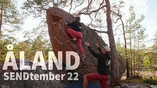 Bouldering Åland - SENDtember 2022