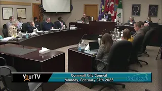 City of Cornwall Council Meeting February 27, 2023