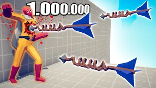 1.000.000 DAMAGE RAPID ARCHER vs UNITS - TABS | Totally Accurate Battle Simulator 2023