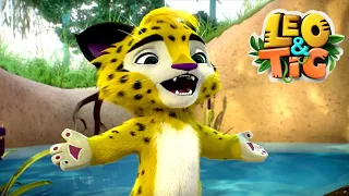 Leo and Tig - Silver Lake - Episode 5 - Funny Family Good Animated Cartoon for Kids