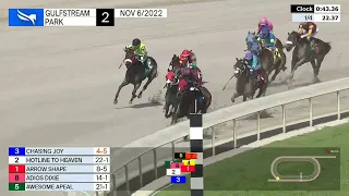 Gulfstream Park Carrera 2 - 6 de Noviembre 2022