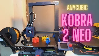 Anycubic Kobra 2 NEO Unboxing and First Print