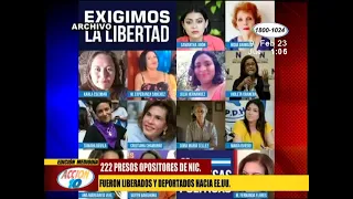 Liberan y deportan a EE.UU. a 200 presos políticos