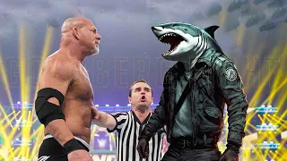 Goldberg vs Shark Match