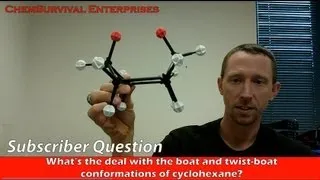 The Significance of the Boat and Twist-Boat Conformers of Cyclohexane