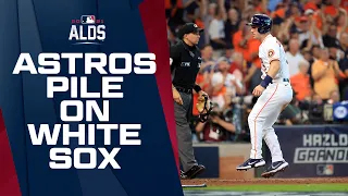 Astros take BIG early lead against White Sox in ALDS Game 1