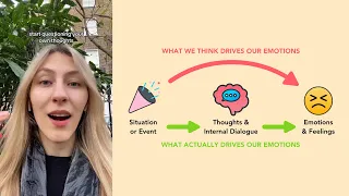 How to instantly stop negative thoughts 🛑 - Powerful CBT technique for improving mental health