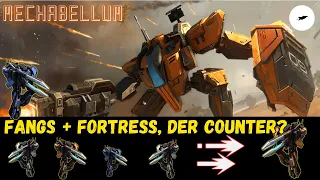 Fortress + Fangs gegen meine Marksman im FFA | Mechabellum