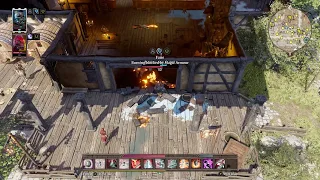 Divinity 2, Killing Djinn In Black Bull Inn, On Tactical Difficulty, Lone Wolf Campaign