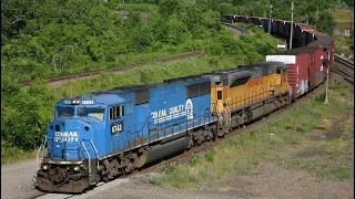 Summer 2005 - Conrail on NS 328, SD40-2Ws on CN - Bayview, Halton Sub and Guelph Junction.