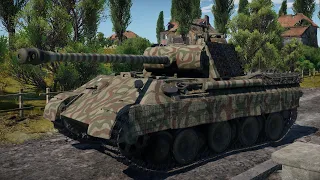 War Thunder Realistic Battle Panther A Leading the Way