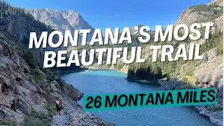 Backpacking Montana's most beautiful trail