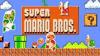 2-Player Super Mario Bros is HILARIOUS!! (FULL GAME PLAYTHROUGH)