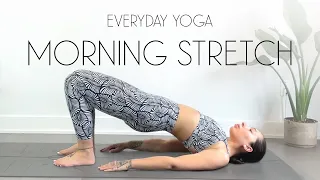 10 Min Everyday Morning Yoga Stretch | 30 Day Yoga Challenge 2022 | DAY 1