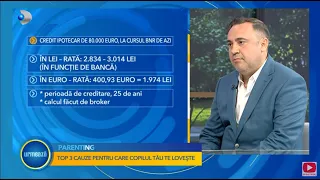 Teo Show (23.10.2022) - Cum e mai bine sa iei credite: in lei sau in euro?