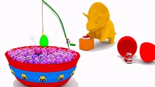 Учим цвета с пеной для ванны вместе с Динозавриком Дино | Обучающий мультфильм для детей