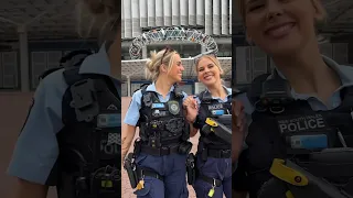 Australia police officers work at the Taylor Swift Eras Tour concert ❤️ #shorts #taylorswift