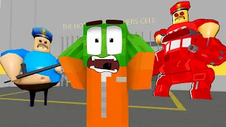 ESCAPE BARRY SECRET EVIL BROTHER  in BARRY'S PRISON RUN! (Christmas Edition!) 🎄  - Roblox Animation