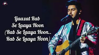 Hua Hai Aaj Pehli Baar Song (Lyrics) Armaan Malik and Palak Muchhal