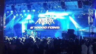Anthrax Live on 70000 Tons of Metal, 2017