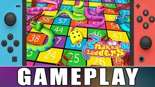 Snakes & Ladders - Nintendo Switch Gameplay