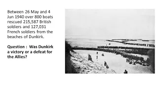 Was Dunkirk a Defeat or Victory
