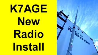 Install new radio in camp trailer