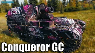 9к урона на АРТЕ Конь ✅ World of Tanks Conqueror Gun Carriage