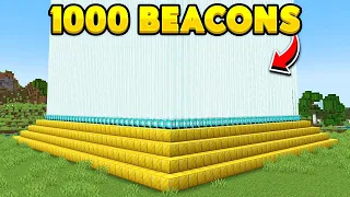 I Made 1000 Beacons in Minecraft Hardcore