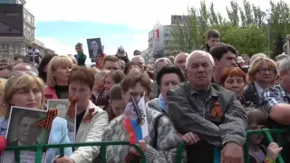 Стоит посмотреть: Парад Победы в Донецке 9 мая 2016 года #1