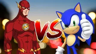 Sonic vs. Flash // Súper Batallas de Rap - Borrego ft. MoVo