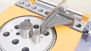 how does GW42 steel bar bending machine work