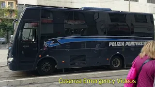 Autobus Polizia Penitenziaria Milano in emergenza - Traduzione Detenuti