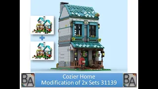 LEGO MOC   Cozier Home   Modification of 2x Sets 31139