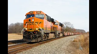 Norfolk Southern and CSX Trains In Northern Indiana