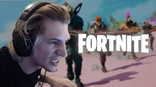 watch XQC get denied by a kid in fortnite