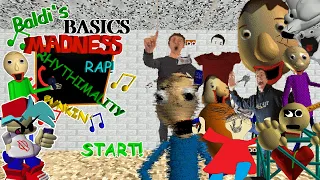 FNF: Baldi's Basics Madness V1 // All Songs, Secret Songs, Endings █ Friday Night Funkin' █