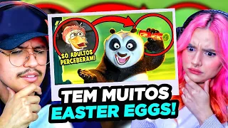 Como não PERCEBEMOS? 39 DETALHES que você PERDEU em KUNG FU PANDA | React Sessão Nerd