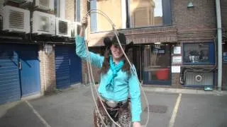 How to lasso - with a genuine Calgary Cowgirl!