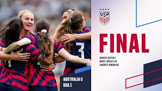 The gals got it done in Sydney 🎥 | @USWNT