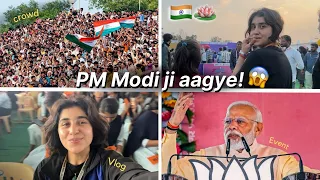 PM Modi ji came in our event😱❤️ day 2 in Maharashtra | Prarish Devyal