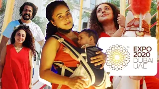 Pearlish At Dubai Expo 2020 | Pearle Maaney | Srinish Aravind | Baby Nila Srinish