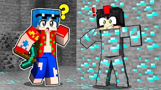 El MEJOR ESCONDITE con la ARMADURA INVISIBLE de DIAMANTE 😂😱 MINECRAFT