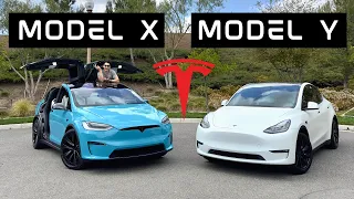 Tesla Model Y vs Model X (ULTIMATE Buyers Guide)