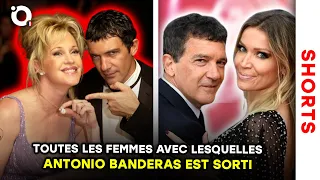 Toutes les Femmes avec Lesquelles Antonio Banderas est Sorti #shorts