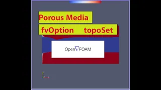 How to add porous media to our case in OpenFOAM (with short review of fvOption)