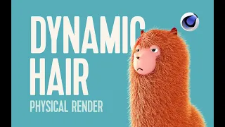 3D Character with Dynamic Fur Hair | Cinema 4D Tutorial