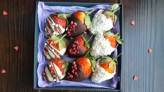 КЛУБНИКА в шоколаде 🍓 ИДЕАЛЬНЫЙ ПОДАРОК🍓 Strawberry in chocolate